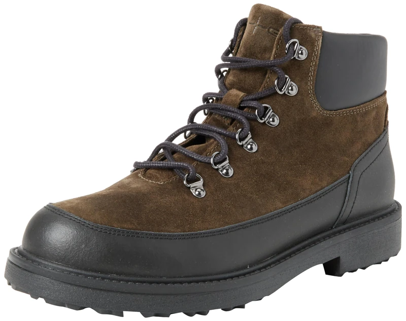 Geox Men's U Lagorai + Grip Ankle Boot, Military, 8 UK
