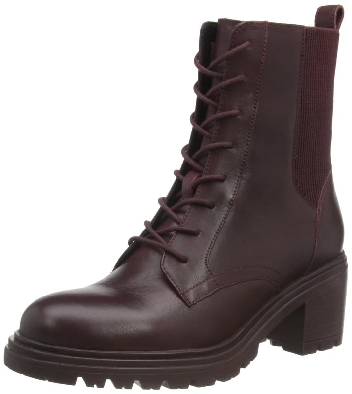 Geox D DAMIANA, Ankle Boot, WINE,