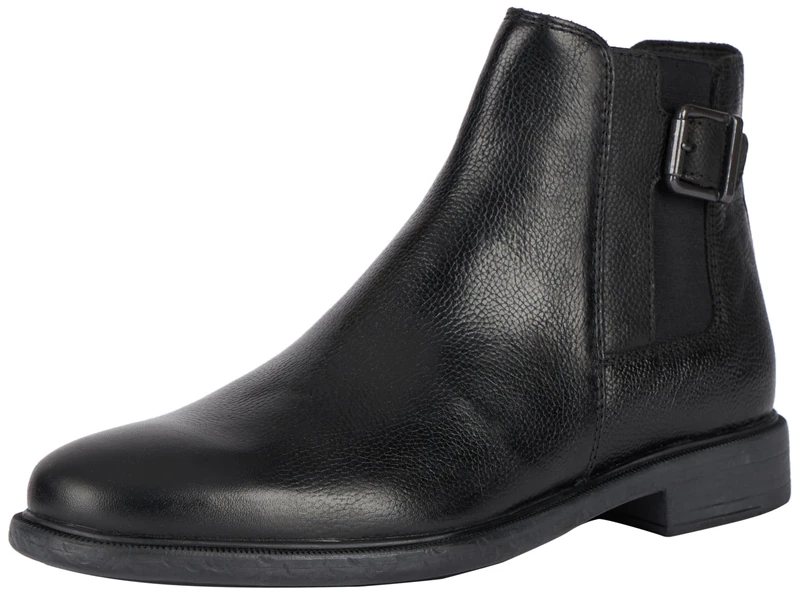 Geox Men's U Terence Ankle Boots, black, 9 UK