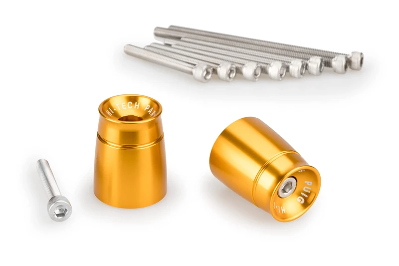 Puig 21029O Bar Ends Sport Model for Suzuki/Yamaha Gold