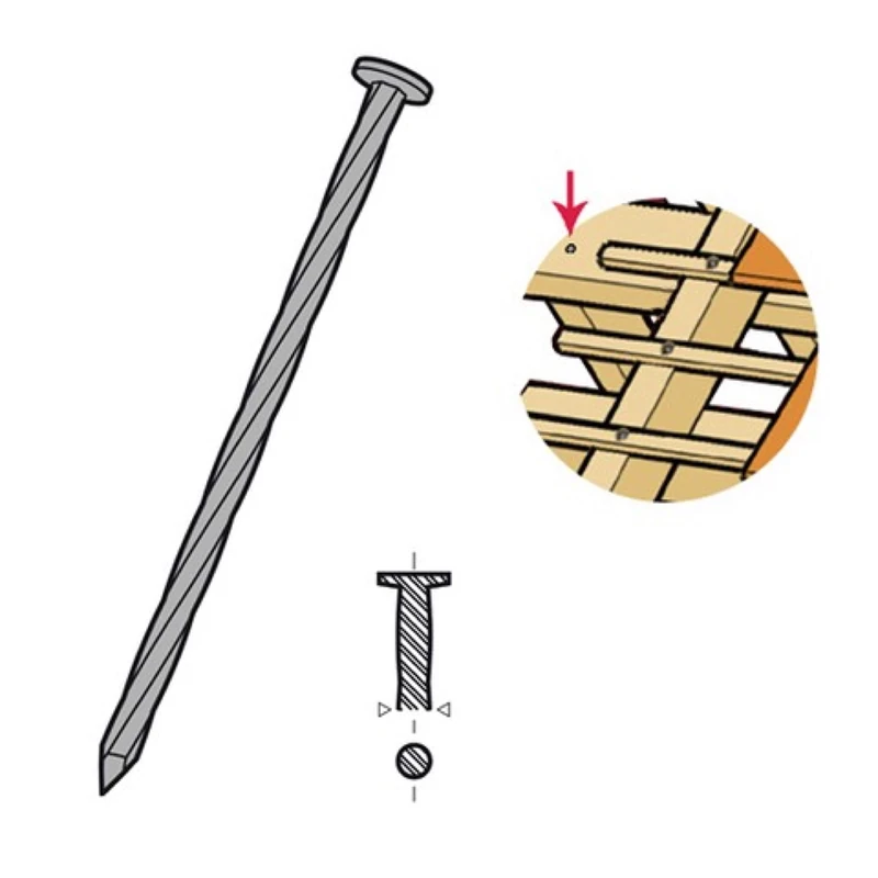DIMOS 780511 Twisted Tip 6 x 160 mm Box 5 kg - Image 1