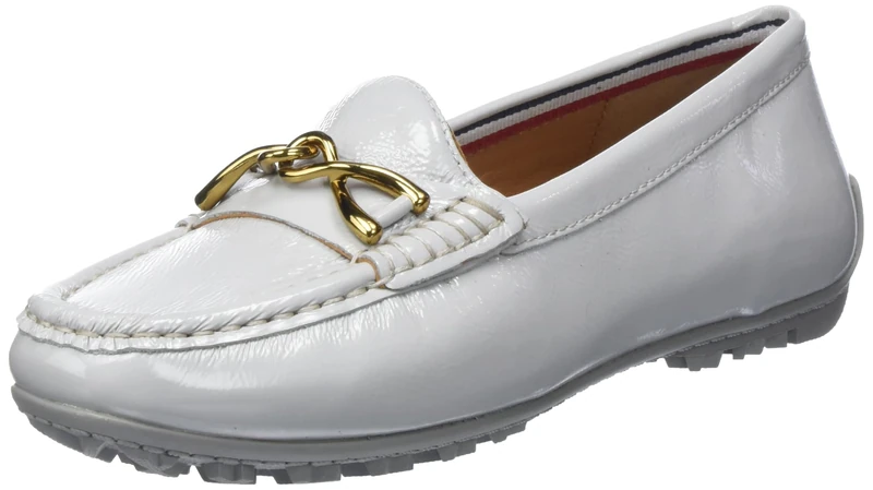 Geox Women's D Kosmopolis + GripMoccasin, Lt Grey, 42 EU