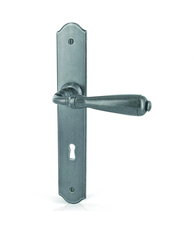 Brionne Espalion 1019422SP Narrow Door Set Patina Iron Key I