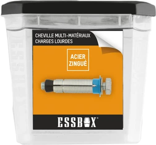 EX-9201110860 ESSBOX SCELL-IT Universal Dowels Diameter 8 mm x 60 mm Box of 25