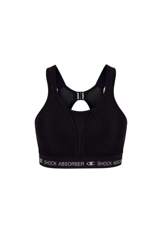 Champion Womens Shock Absorber S06s7 - Ultimate Run Padded Bras, Black, 36F UK
