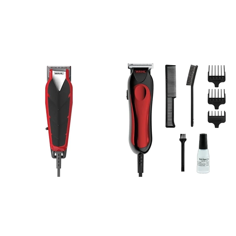 Wahl Baldfader Plus Ultra Close-Cut Hair Clipper, Afro Head Shaver, Hair Clippers for Men, Men's Hair Balding Clippers, Head Shaver, Corded & T-Pro Corded T-Blade Trimmer
