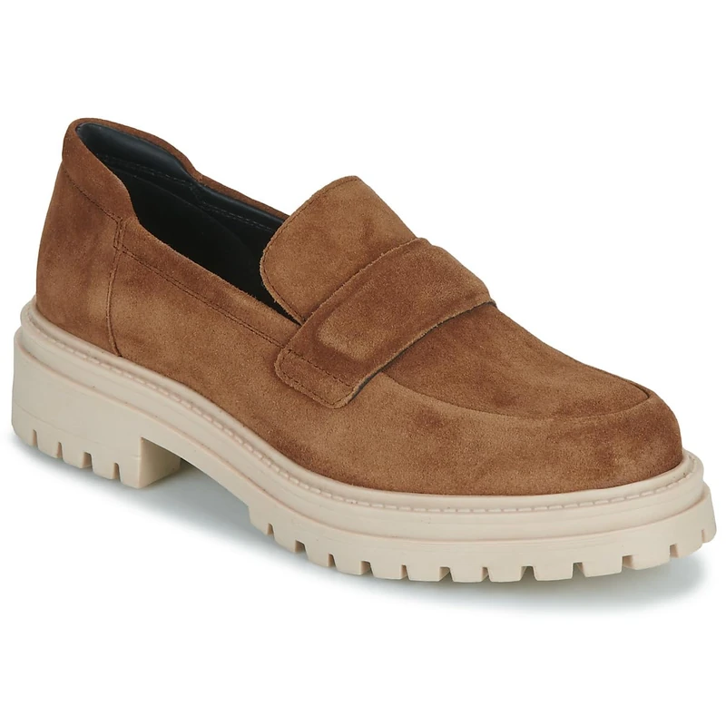 Geox Girls D Iridea AMoccasin, Brown, 5 UK