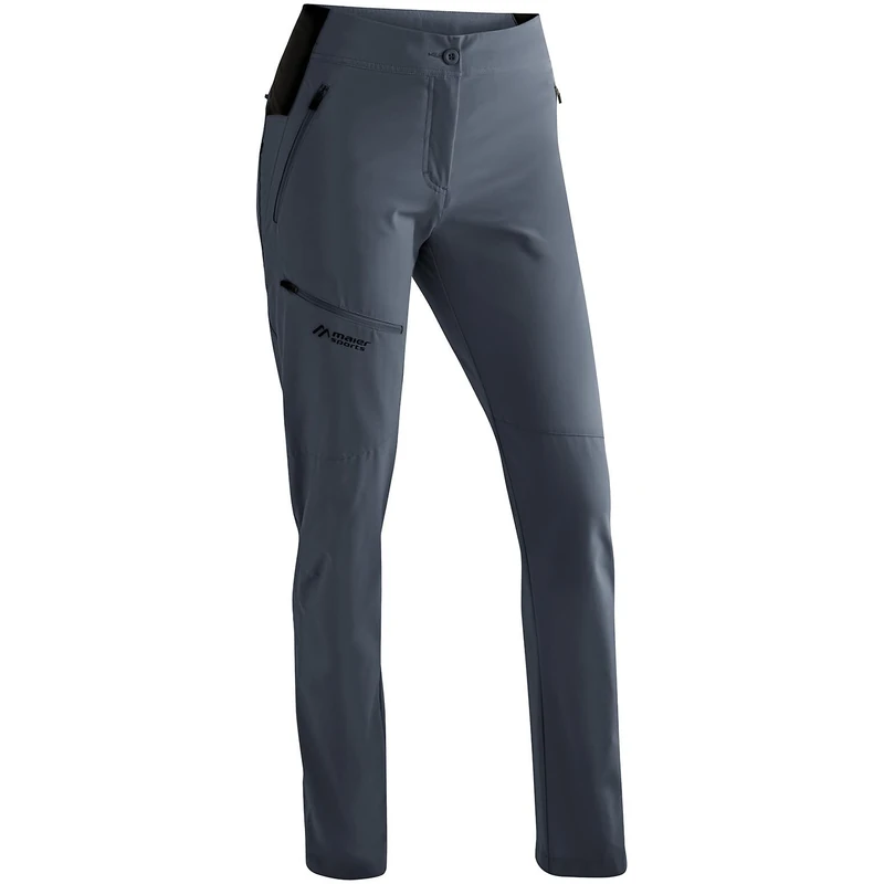 Maier Sports Latit Slim Vario W Women's Hiking Trousers Graphite