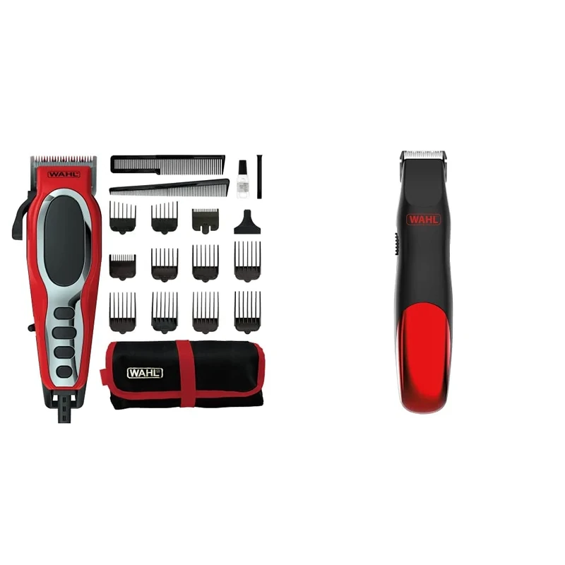 Wahl Men's Hair Clipper, Afro Head Shaver, Balding Clippers, Corded & Bump Prevent Battery Trimmer