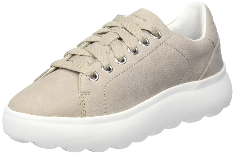 Geox Women's D Spherica Ec4.1 B Trainers, Sand, 3 UK