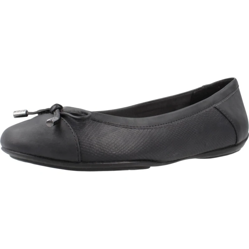 Geox Women's D Charlene C Ballet Flat, Schwarz, 8 UK