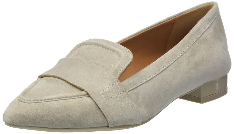 Geox Girls' D Charyssa A Ballet Flat, Sand, 3 UK - Image 1