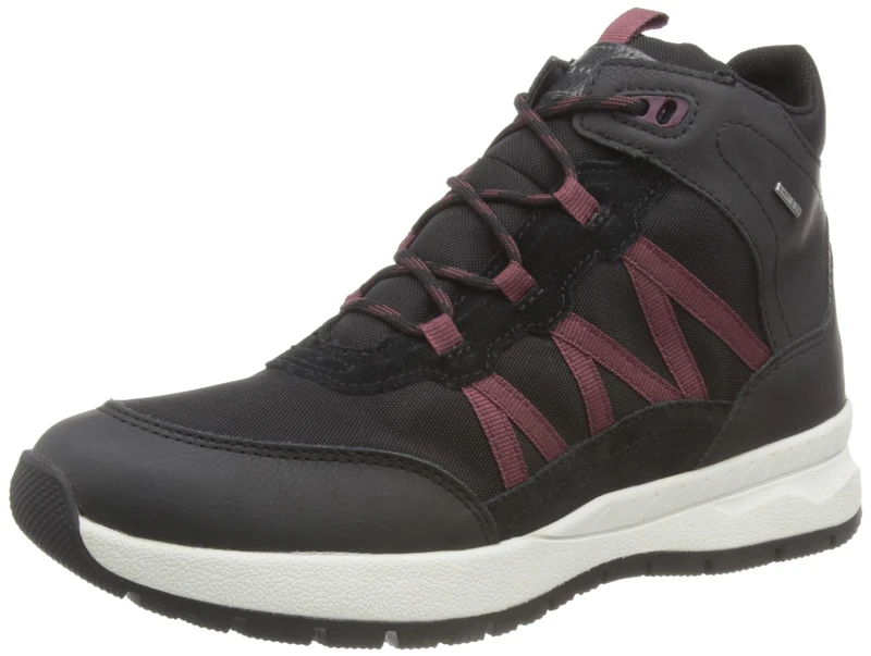 Geox Women's D Braies B ABX A Trainers, Black, 5 UK
