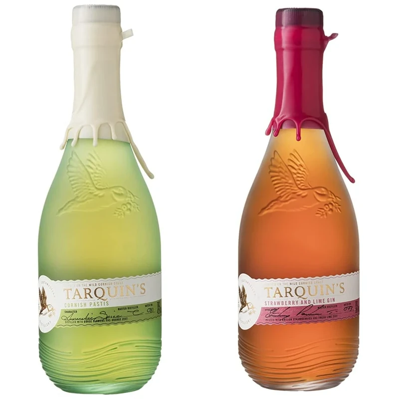 Tarquin's Cornish Pastis Liqueur 70 cl & Tarquin's Strawberry and Lime Gin, 70 cl