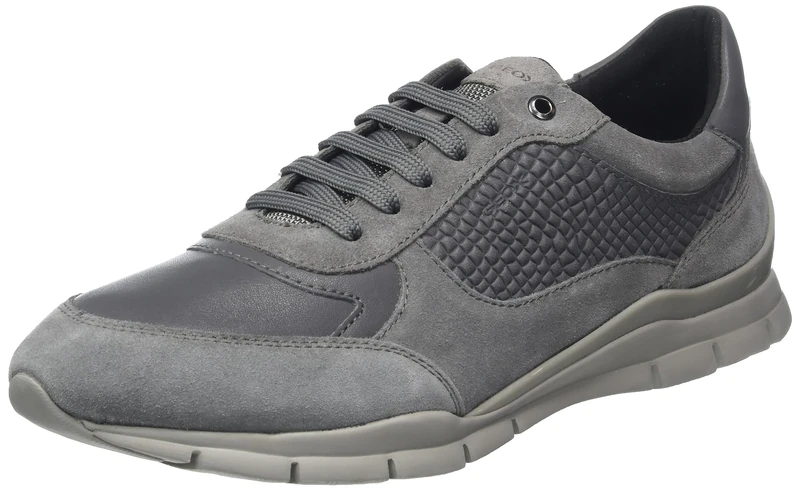 Geox D Sukie A Women's Trainers, Dk Stone, 4 UK