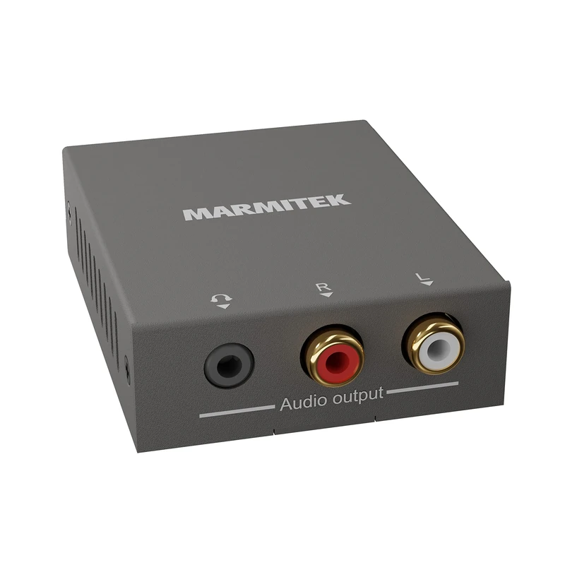 Marmitek CEC130 - HDMI Extractor CEC - Route the audio signal from the TV to the amplifier without ARC - Supports volume control via CEC - HDMI Converter - HDMI Audio Interface - 4K60 - HDR