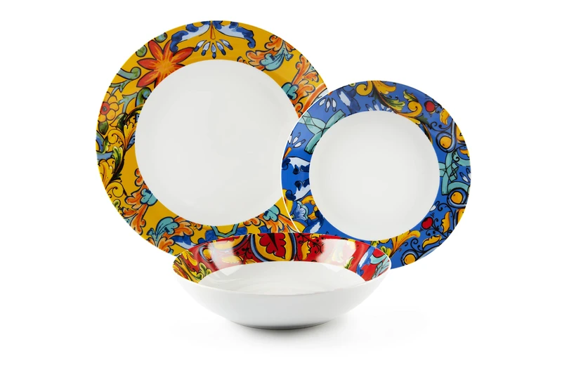 Excelsa Erice Dishes Service 18 Pieces