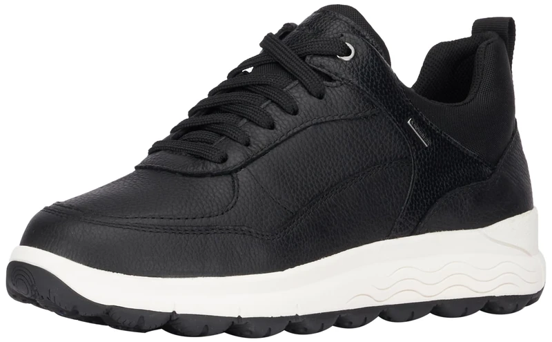 Geox Women's D Spherica 4x4 B ABX Trainers, Black, 2.5 UK