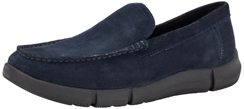 Geox Men's U Adacter M B Moccasin, Navy, 11 UK
