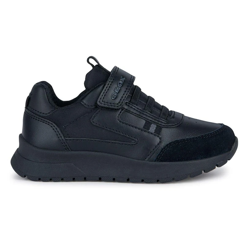 Geox Boys J Briezee Boy ASneaker, Black, 7 UK