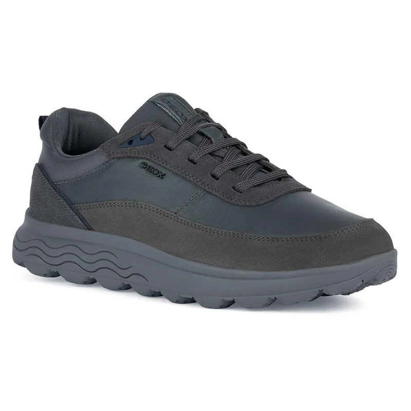Geox Men's U Spherica E Trainers, Graphite, 8 UK