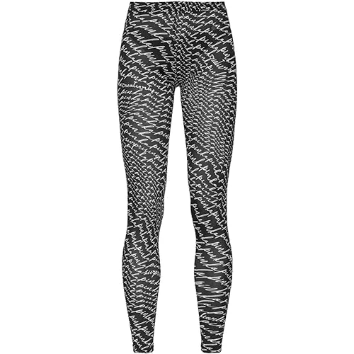 Pinko Women's Ginseng Legging Charmeuse Stam, Zb2_Nero/Avorio, XXL - Image 1