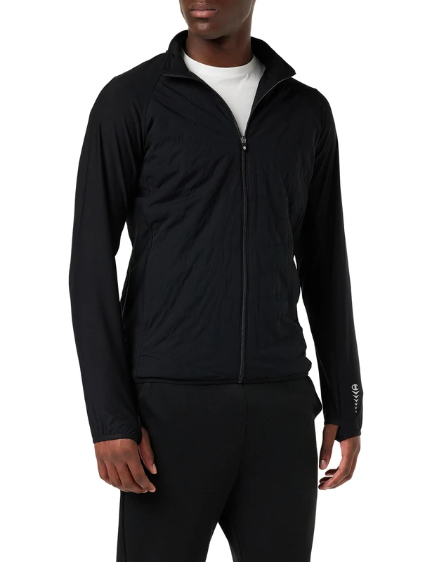 Champion Legacy Outdoor-Foldable Hood Jacket Mens, Nero, XL