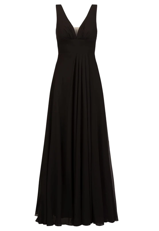 APART Fashion Women's Formal Night Out Evening Dress, Black, 10