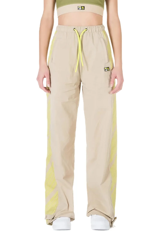 VR 46 Women's Wide Leg Row Vr46 Riders Academy Pants, Dove Grey, XS