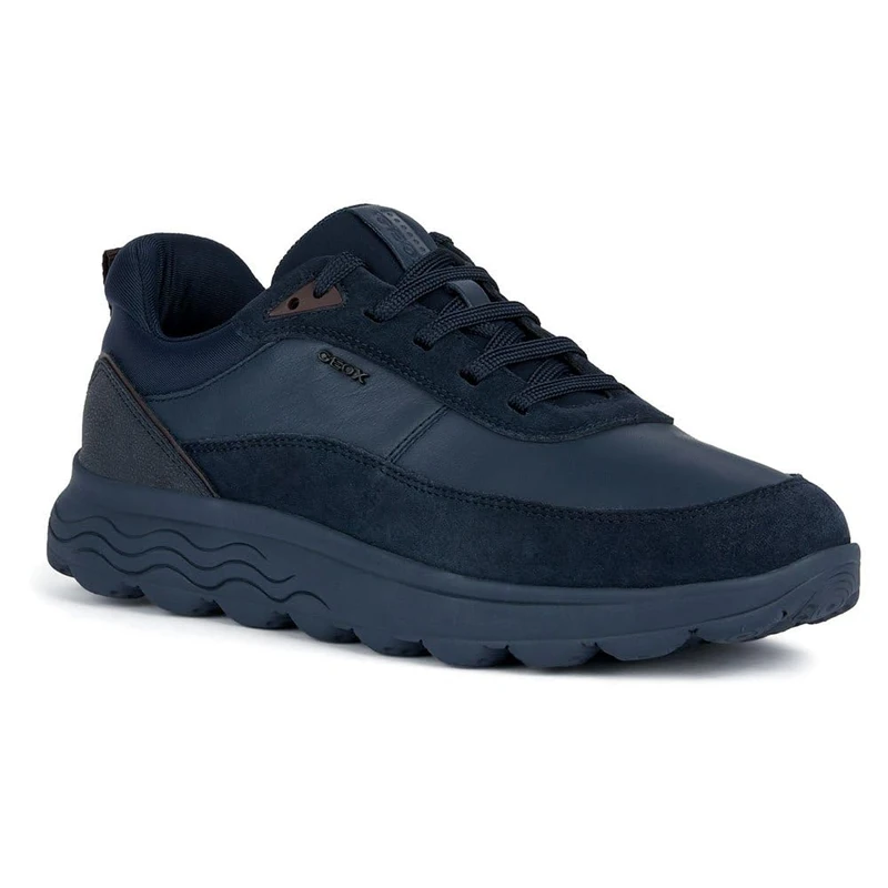 Geox Men's U Spherica E Trainers, Navy, 9 UK