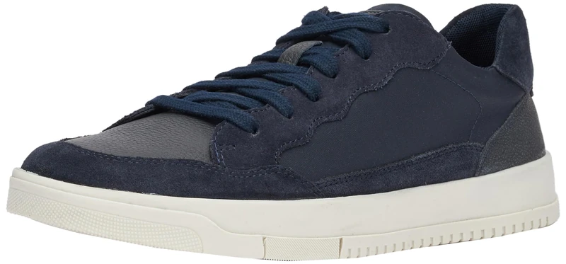 Geox Men's U Segnale ASneaker, Navy, 9 UK