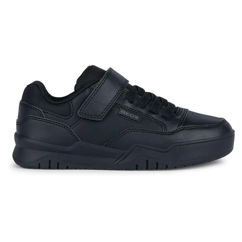 Geox J Perth Boy E Boys' Trainers, Black, 7 UK