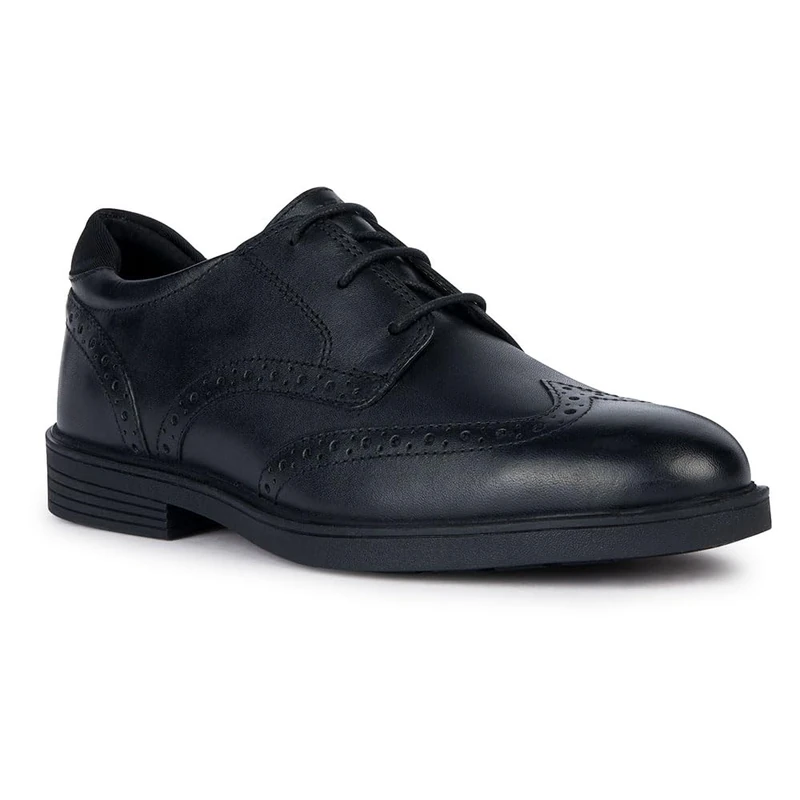 Geox Boys' J Zheeno Boy Trainers, Black, 10 UK