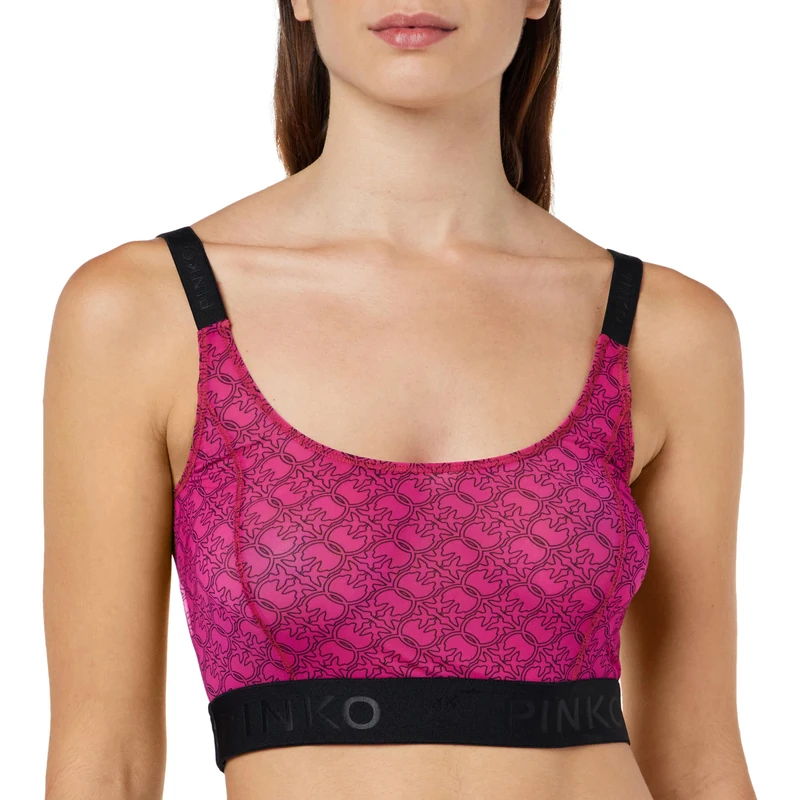 Bookmark Bra Charmeuse Stampa Fashion Vest,