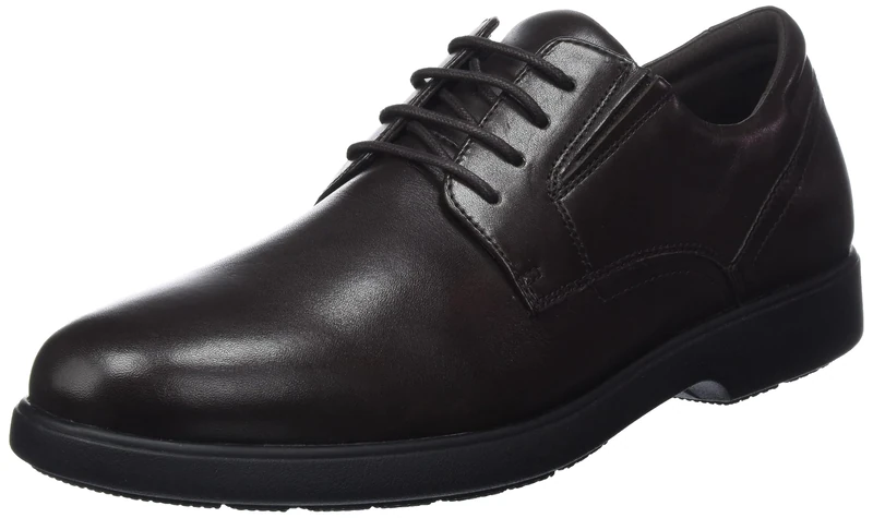 Geox Men's U Spherica Ec11 WideOxford, Coffee, 10.5 UK