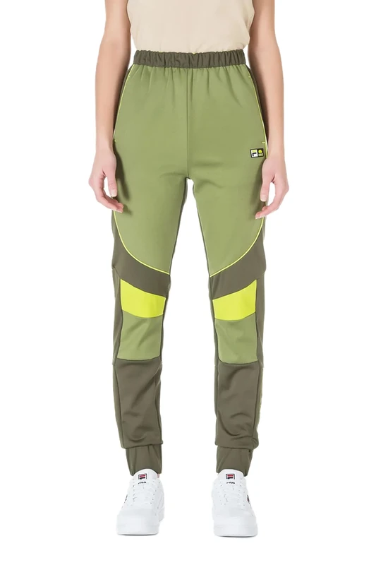 VR 46 Women's Jogger Fila Vr46 Riders Academy Pants, Green, XL