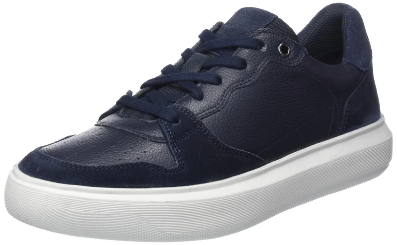 Geox Men's U Deiven B Sneaker, Navy, 10.5 UK