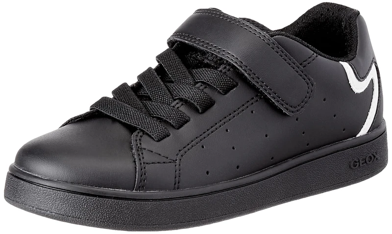 Geox Boys J Eclyper Boy ASneaker, Black, 11 UK