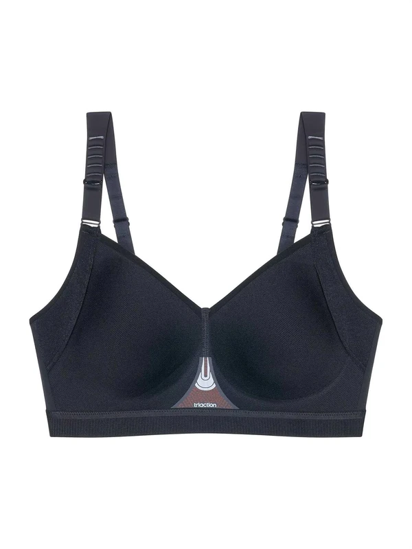Triumph Women's Triaction Gravity Lite P Ex Sports Bra, Black, 34D