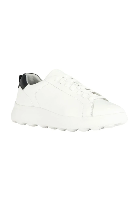 Geox Men's U Spherica Ec4.1 A Sneaker, White, 6 UK