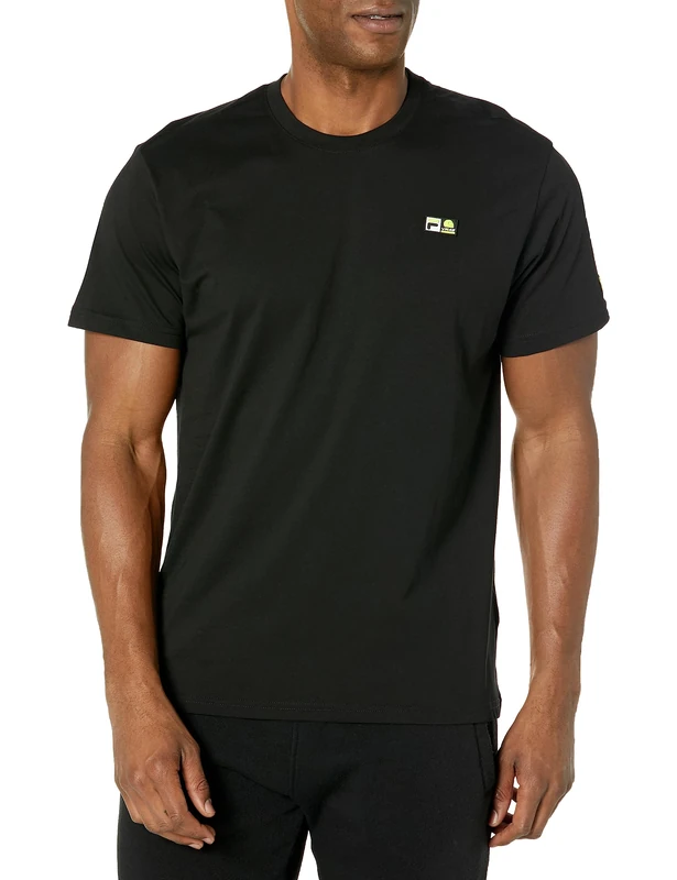 VR46 Riders Academy FILA Collection,T-Shirt,Uomo,Black,XL - Image 1
