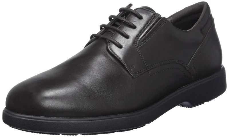 Geox Boys U Spherica Ec11 Wide Oxford, Coffee, 6.5 UK