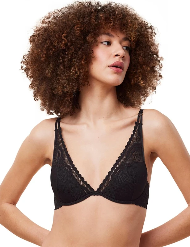 Triumph Women's Hypnotic Spotlight Wp Bra, Schwarz, 40C UK - Image 1