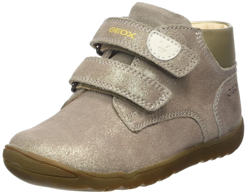 Geox Girls' B Macchia Girl C Trainers, Smoke Grey, 26 EU