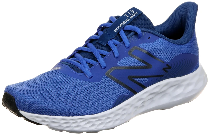 New Balance Men's 411v3 Sneaker, Blue, 7 UK
