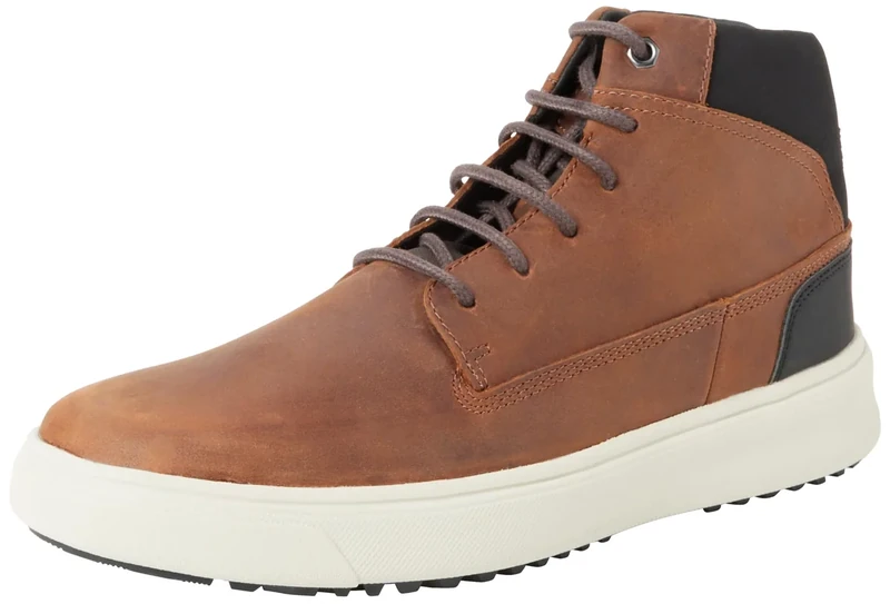 Geox Men's U Cervino Ankle Boot, Lt Brown, 9 UK