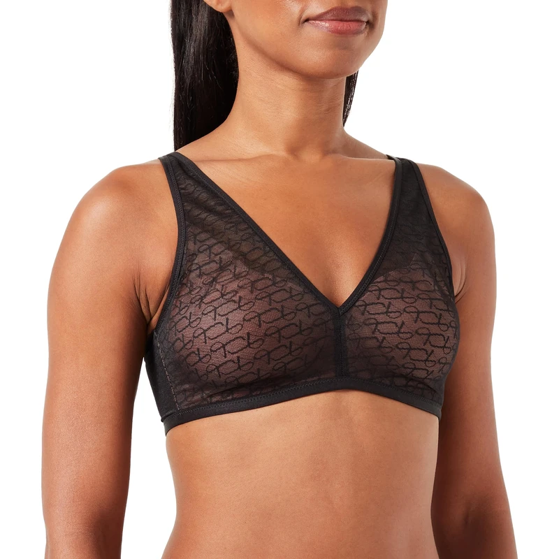 Triumph Women's Signature Sheer P Ex Bra, Schwarz, 38A