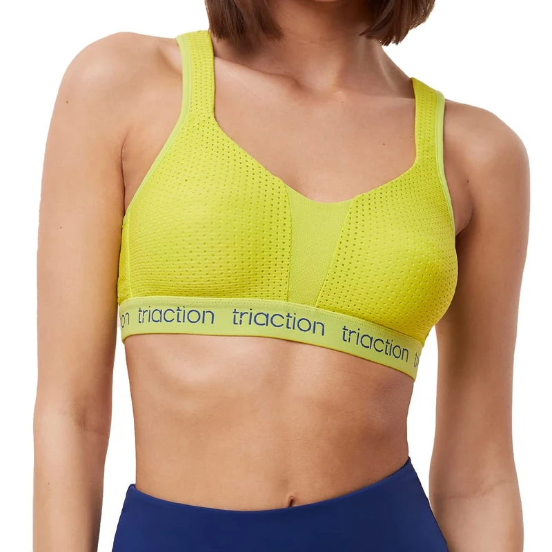 Triumph Women's Triaction Energy Lite N EX, Sports bra non-wired, SWEET LIME