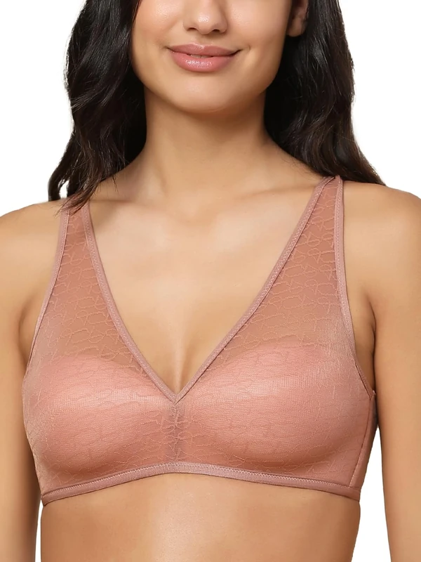 Triumph Women's Signature Sheer P Ex Bra, Toasted Almond, 32A
