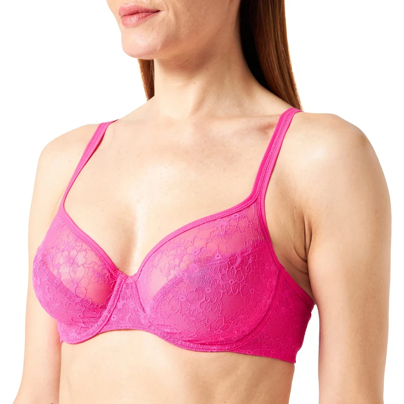 Triumph Women's Bright Spotlight W Bra, Passionate Pink, 32B